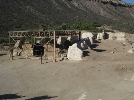 Protected adobe ruins by David Kier in 2009.